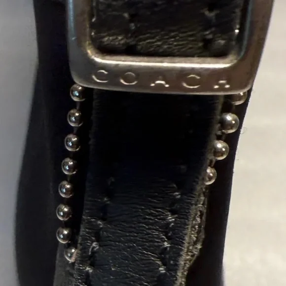 Coach 1999 vintage Coach Neoprene black mini hobo - Picture 3 of 10